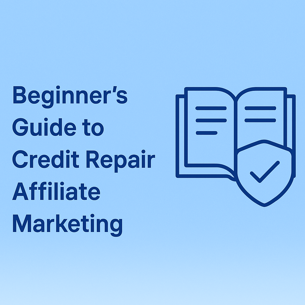 Beginner’s Guide to Credit Repair Affiliate Marketing